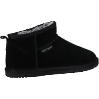 Hush puppies Ashanti Suède Vrouwen Pantoffels Zwart