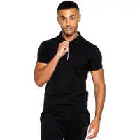 Enzo heren poloshirt met rits