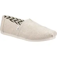 Toms Alpargata Jute Heren Espadrilles Naturel Ongeverfd