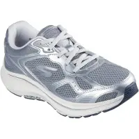 SKECHERS Loopschoen 'GO RUN CONSISTENT 2.0 - VOLT' grijs / zilver