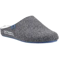 Hush puppies The Good Slipper 90% Gerecycled Rpet-polyester Heren Pantoffels In Antraciet