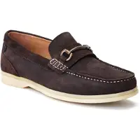 Base london Snapper Leder Mannen Burnt Brown Loafers