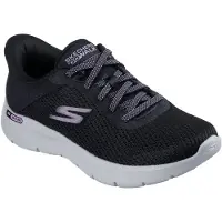 SKECHERS Sportschoen 'Go Walk Flex' lavendel / zwart