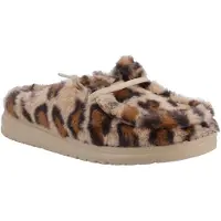 HeyDude Wendy Polyester Dames Tan/multi Muiltjes