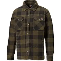 Dickies Heren Portland Lange Mouw Polyester Polar Fleece Gevoerde Shirt