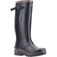 Cotswold Compass Rubberen Zwarte Regenlaarzen