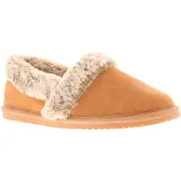 Hush puppies Ariel Suède Dames Pantoffels In Tan