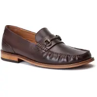 Base london Madison Leren Herenpantoffels Burnt Tan