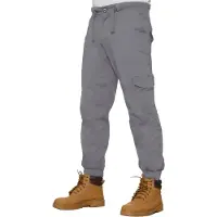 Enzo | Heren Cargo Jean Joggers met manchet
