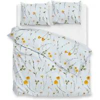 Zohome Zo Home Dekbedovertrek Katoen Savio - powder blue 260x200/220cm