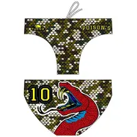 Turbo Snake Swimming Brief Veelkleurig 7-8 Years Jongen