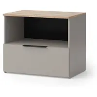 Vicco Wido Sideboard – 60 x 50 cm met klep Grijs