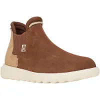 HEY DUDE Branson Novelty Leather Vrouwen Bruin/Snake Laarzen