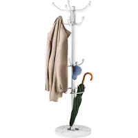 Casaria Kledingrek Wit met marmeren voet 173cm