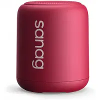 Sanag X6S Bluetooth Speaker – Draadloos & Portable – IPX5 Waterdicht – 24u Speeltijd – TWS Stereo –Rood