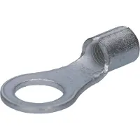 Kalitec Set van 10 Cembre S6-M7 ongeïsoleerde ringkabelschoenen voor het krimpen van 4 mm² - 6 mm² M7-bouten