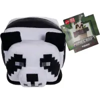 Minecraft Mattel Basis Panda Knuffel, Video Game Personage Zachte Pop, Verzamel Speelgoed Cadeau voor 3 Jaar en Ouder