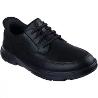 SKECHERS ARCH FIT GARZA - ROWAN Heren Instappers - Zwart