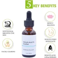 Melao Salicylzuur Serum - Set van 2 Stuks - Salicylic Acid Serum 2% - Verkleint Grove Poriën - Pakt Acne Aan - Verwijder Puistjes & Andere Oneffenheden - Dagcrème
