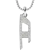 Diesel Ketting zilver