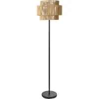 Beliani WOKIRO - Staande lamp - Naturel - Papiertouw