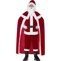 Smiffy Kerstman Kostuum Deluxe Volwassenen