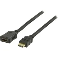 2Direct - 1.4 High Speed HDMI verlengkabel - 2 m - Zwart
