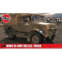 Airfix Modelbouwpakket Auto - 03313A Bedford MW - WWII 15-cwt 4 x 2 G.S. Truck - Militaire RAF Vrachtwagen Plastic - 1:48 - Modelbouw