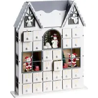 Beliani FEMUND - LED kerstdecoratie - Wit - Multiplex