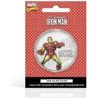 Marvel - IRON-MAN .999 SILVER PLATED MUNT
