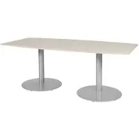Schaffenburg Vergadertafel - Linesto 240x120 tonv. logan - wit frame