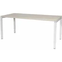 Schaffenburg Verstelbaar bureau - Slinger 200x80 robson - wit frame