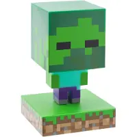 Paladone Minecraft Zombie Lamp – Officieel Gelicentieerde Merchandise, Draagbaar Nachtlampje en Gaming Kamerdecoratie voor Kinderen, Cadeau voor Gamers –
