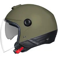 NEXX Y.10 Cali Olijfgroen Jet Helm Maat L