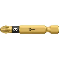 Wera Bit 1/4" DIN3126 E6,3 PZ3x 50mm diamant Wera