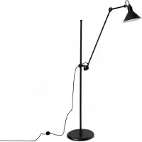 DCW éditions Vloerlampe , Zwart, Woonkamer, Metaal