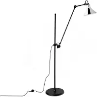 DCW éditions Vloerlampe , Metallic, Woonkamer, Metaal