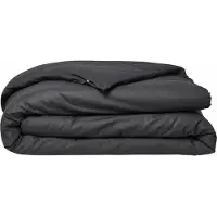TODAY Nordic Essential Zwart Antraciet Dekbedovertrek 220 x 240 cm