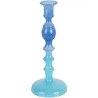 Present Time kandelaar grato mecer medium cobalt blue & soft blue