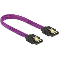 DeLOCK SATA kabel recht naar recht met vergrendeling 6 Gb/s