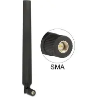 DeLOCK LTE (4G) antenne - omnidirectioneel - SMA (m) - 0-4 dBi / zwart
