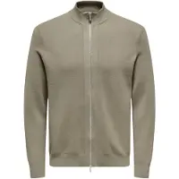 Only & Sons Gebreid vest 'COOPER' olijfgroen