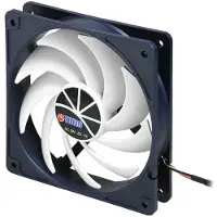 Titan Kukri-series ventilator (case fan) voor in de PC met Z-Axis lager en PWM-functie - 120 x 120 x 25 mm