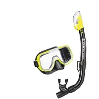 Tusa Sport Snorkelset Mini Kleio Youth Dry Combo - Leeftijd 6-12 jaar