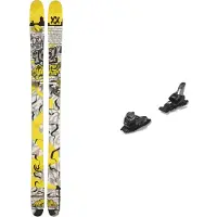 Salomon - Skibindigen - Strive 14 Gw Process Blue Met/Black/Flame Orange voor Unisex - Blauw