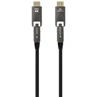 Gembird gepantserde HDMI active optical cable (AOC) | Micro HDMI/HDMI | HDMI2.0 (4K 60Hz + HDR) | 20 meter
