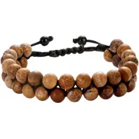 Marama - herenarmband Dune - vegan - verstelbaar - edelsteen Jaspis