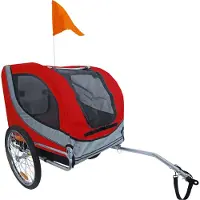Gebr. De Boon Fietskar Runner 2 rood/grijs Fietskar
