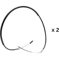 RIDEX 124C1340 Handremkabel