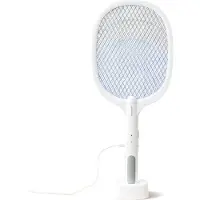 InnovaGoods 2-in-1 Oplaadbare Insectenracket met Uv-licht Elecfly InnovaGoods